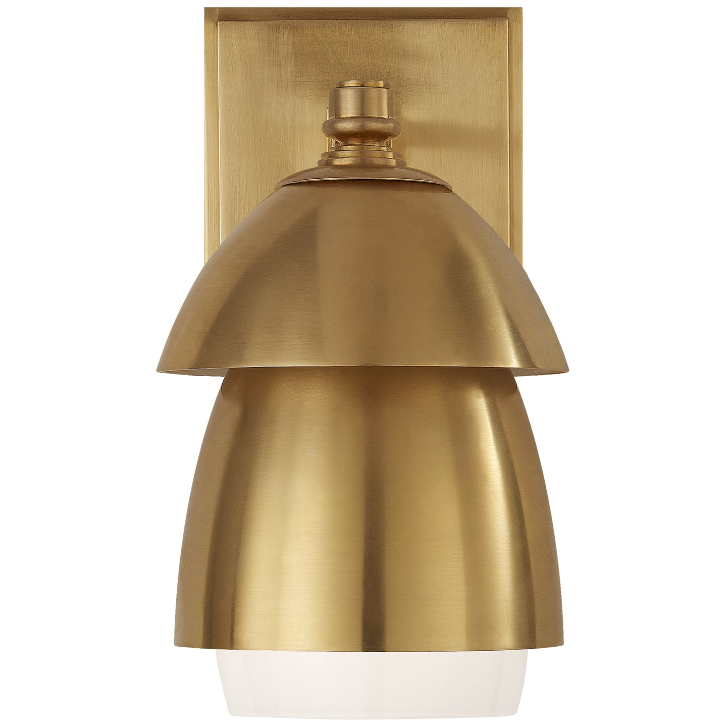 Visual Comfort Signature - TOB 2111HAB-HAB - One Light Wall Sconce - Whitman - Hand-Rubbed Antique Brass