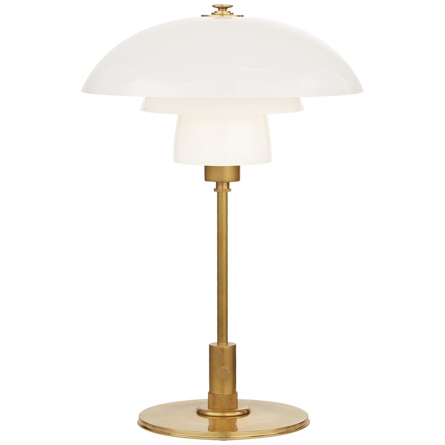 Visual Comfort Signature - TOB 3513HAB-WG - One Light Desk Lamp - Whitman - Hand-Rubbed Antique Brass