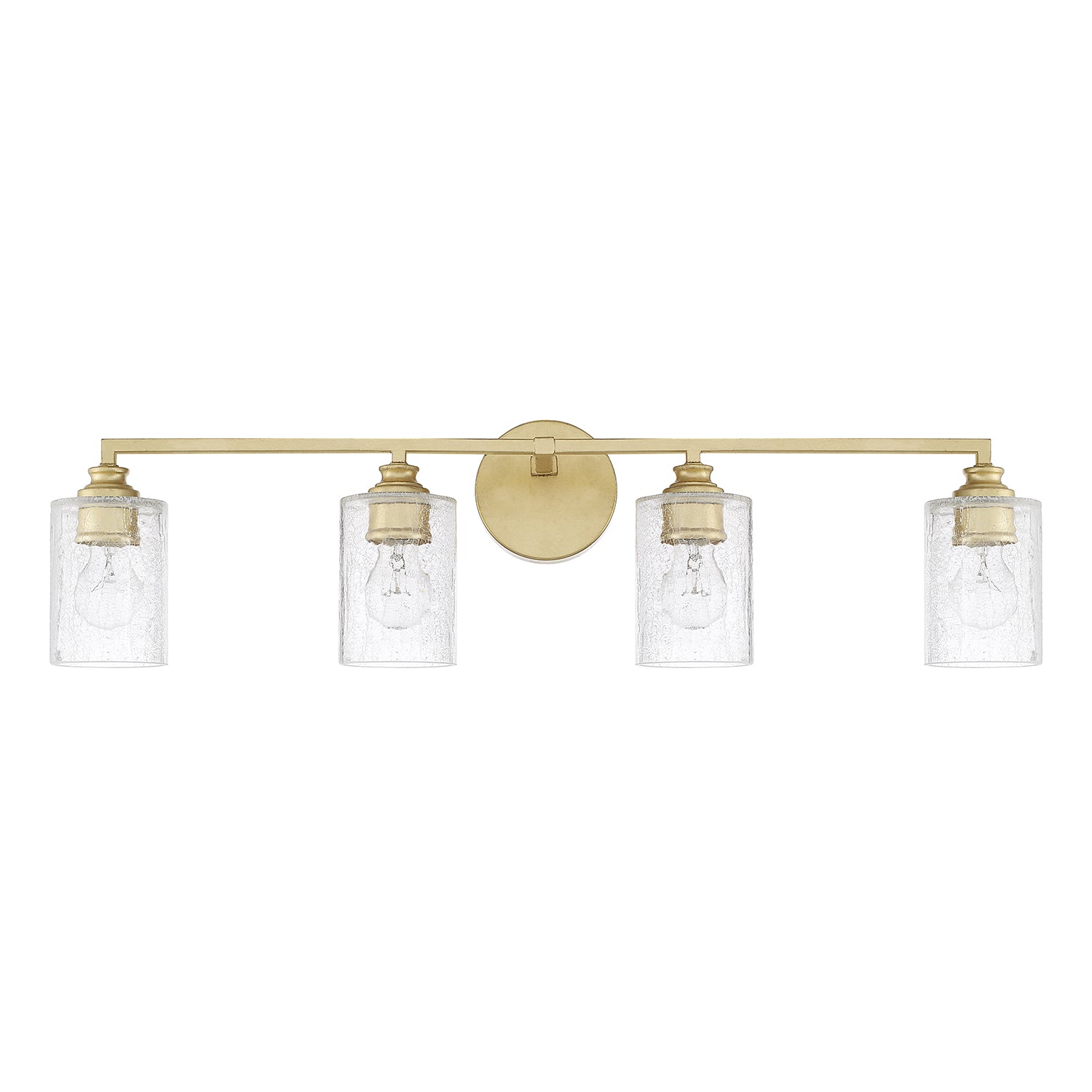 Capital Lighting - 120541CG-422 - Four Light Vanity - Milan - Capital Gold