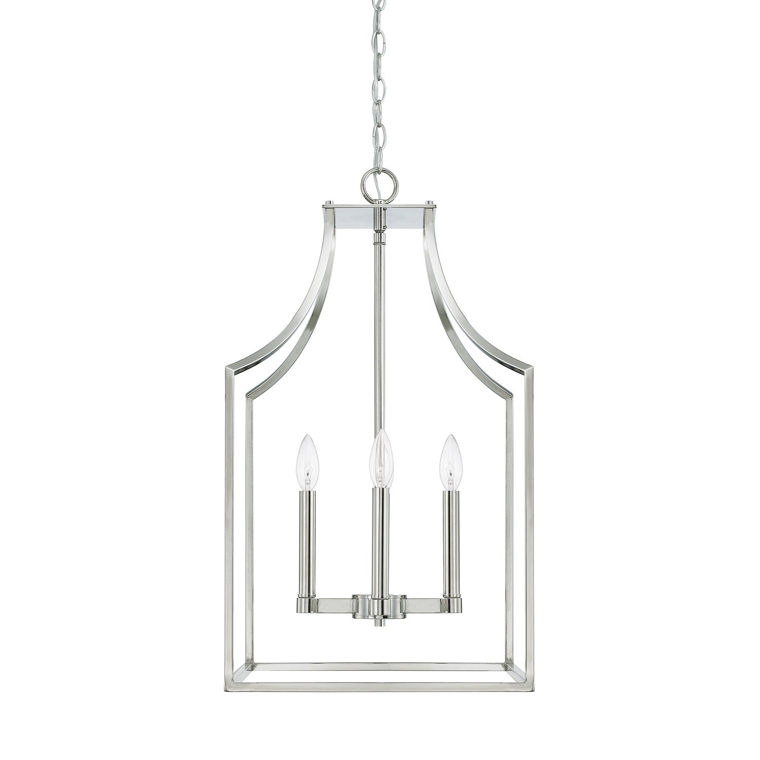 Capital Lighting - 520443PN - Four Light Foyer - Wright - Polished Nickel