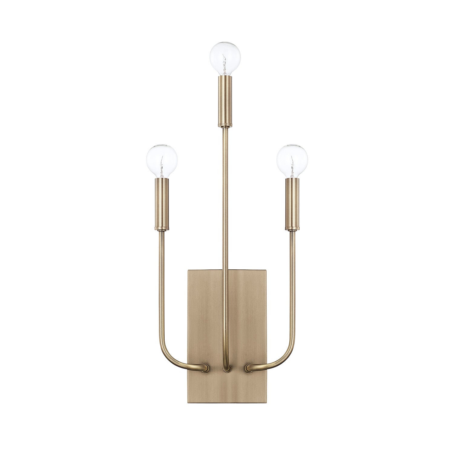 Capital Lighting - 621931AD - Three Light Wall Sconce - Zander - Aged Brass