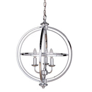 Craftmade - 40133-CH - Three Light Foyer Pendant - Berkeley - Chrome