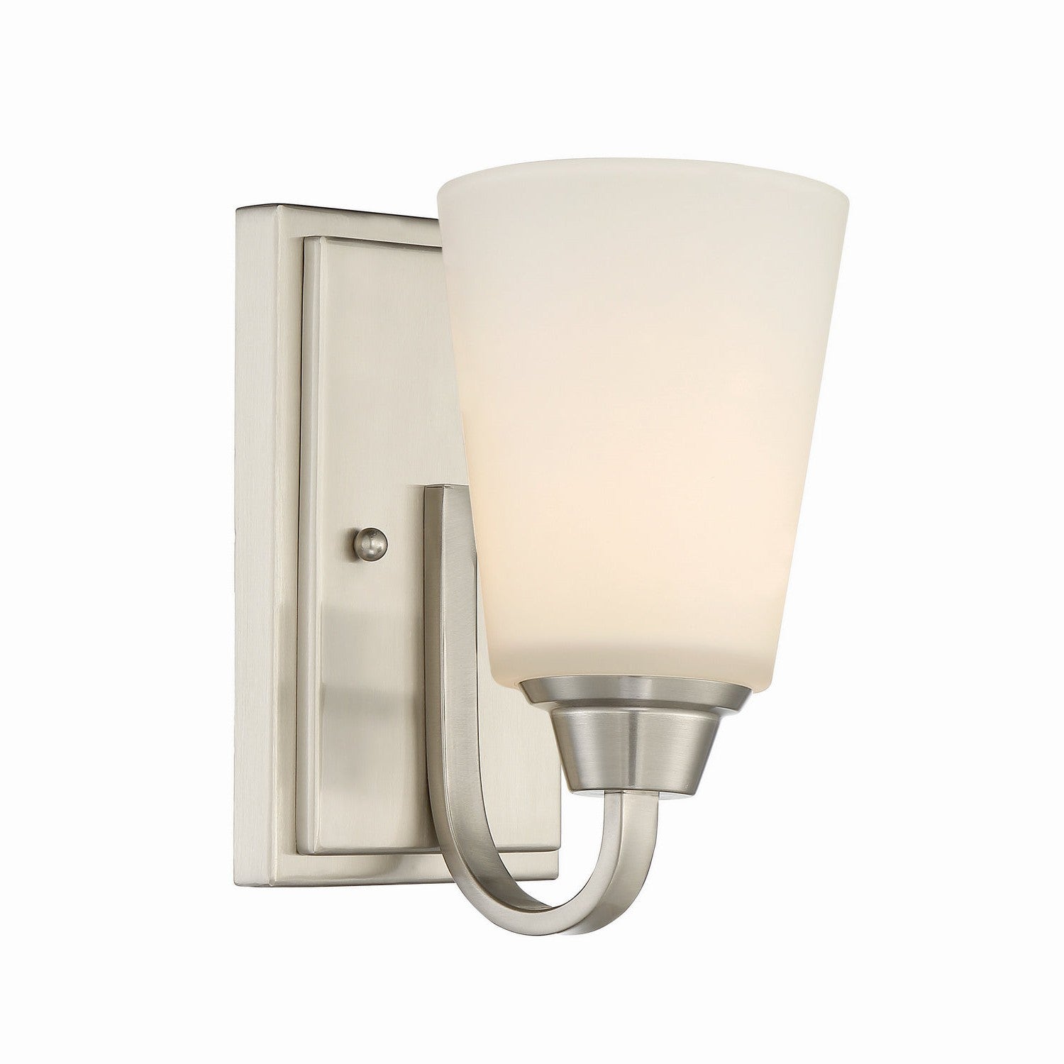 Craftmade - 41901-BNK - One Light Wall Sconce - Grace - Brushed Polished Nickel