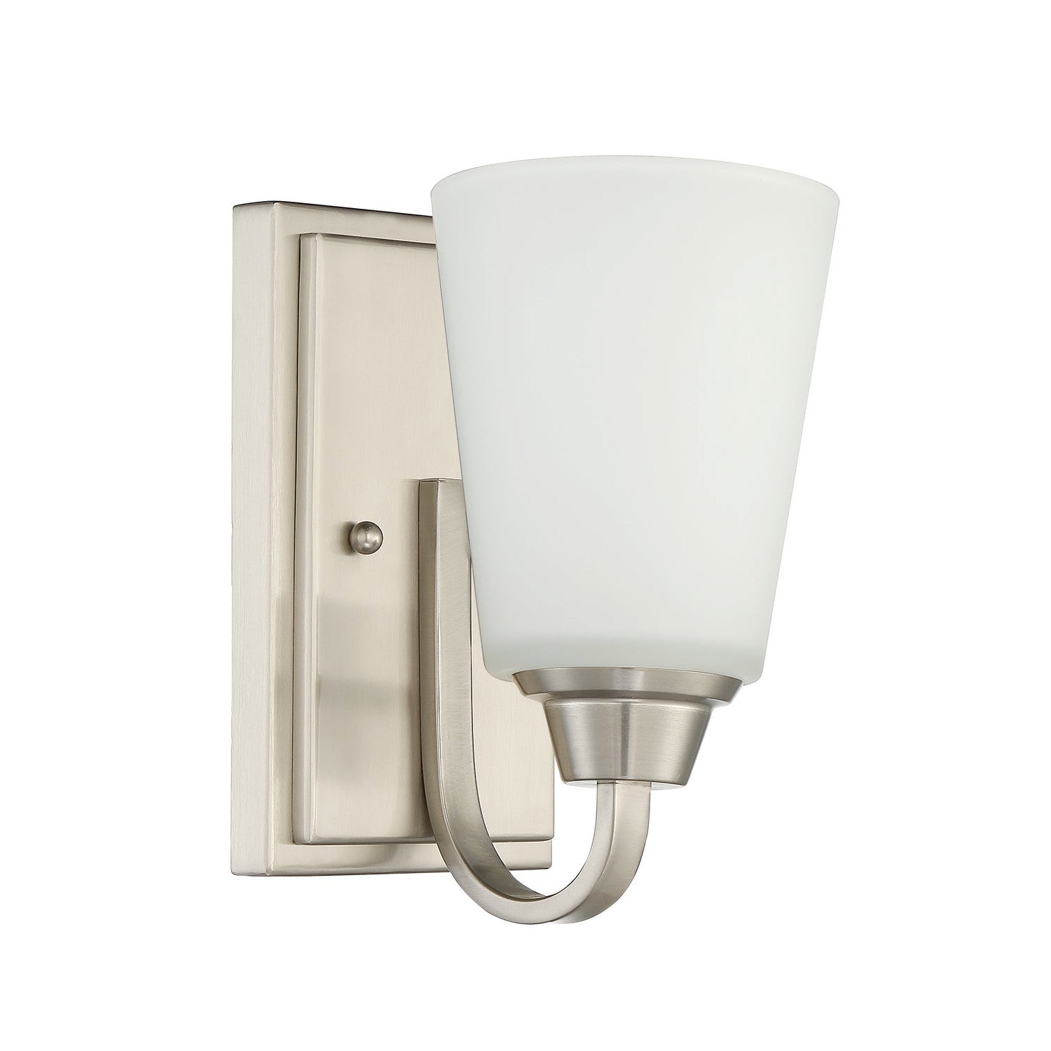 Craftmade - 41901-BNK - One Light Wall Sconce - Grace - Brushed Polished Nickel
