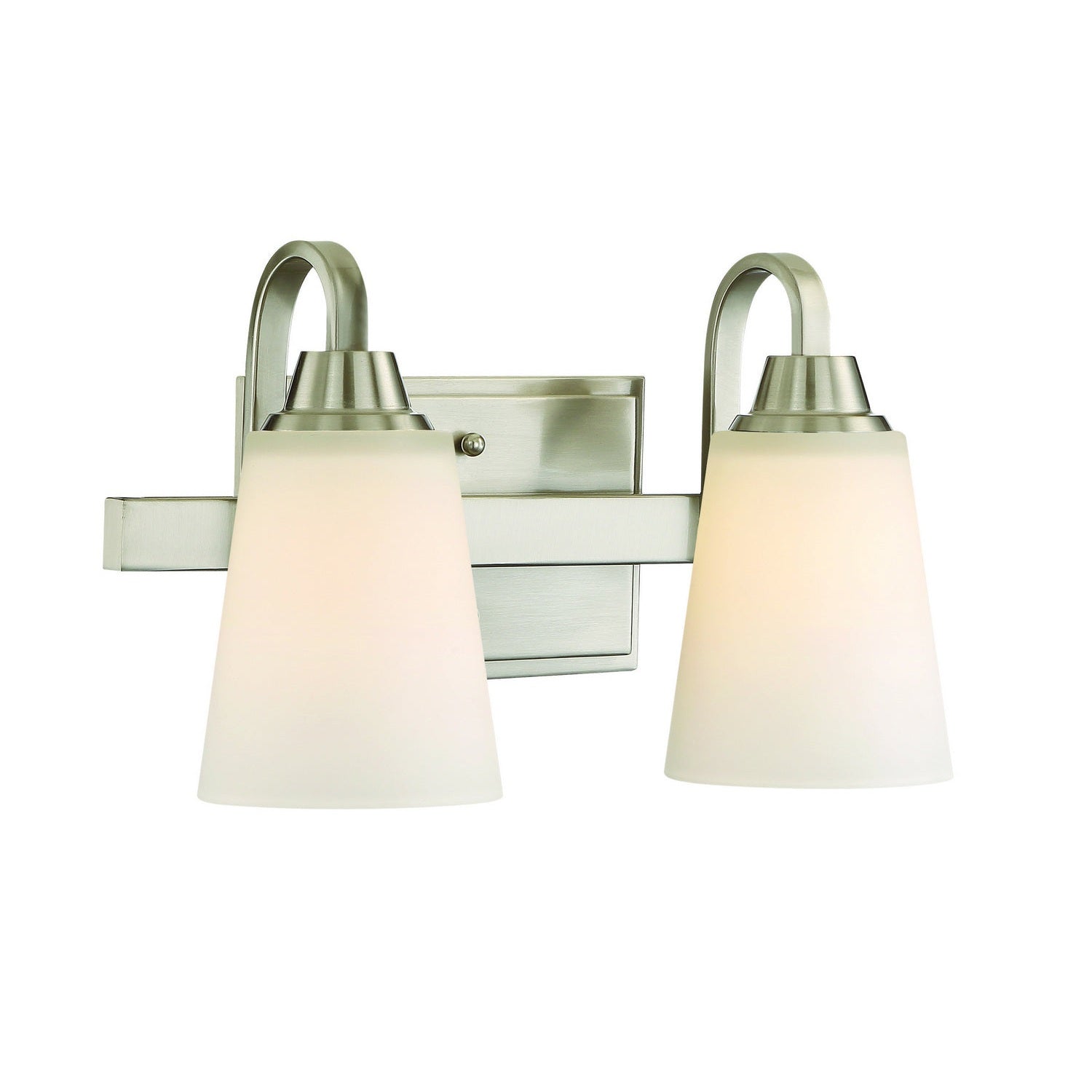 Craftmade - 41902-BNK - Two Light Vanity - Grace - Brushed Polished Nickel
