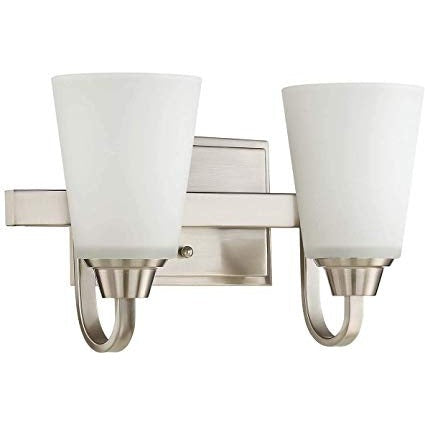 Craftmade - 41902-BNK - Two Light Vanity - Grace - Brushed Polished Nickel