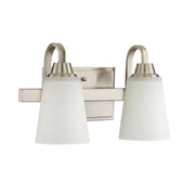 Craftmade - 41902-BNK - Two Light Vanity - Grace - Brushed Polished Nickel