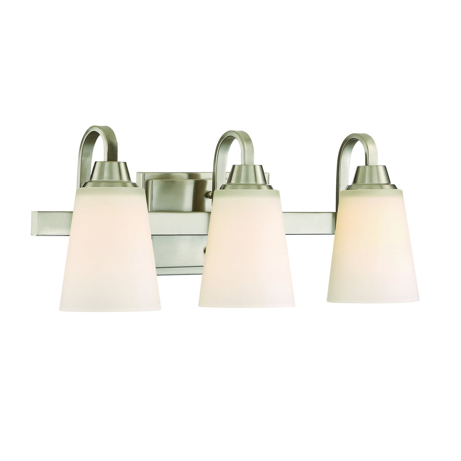 Craftmade - 41903-BNK - Three Light Vanity - Grace - Brushed Polished Nickel