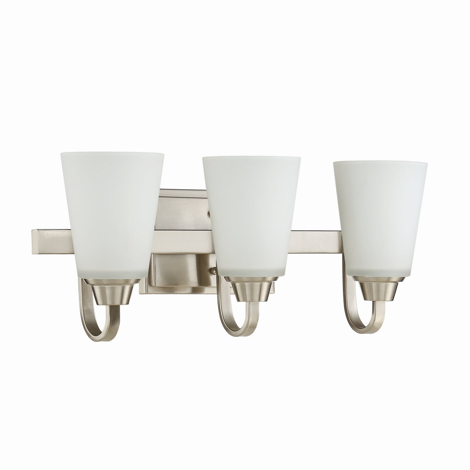 Craftmade - 41903-BNK - Three Light Vanity - Grace - Brushed Polished Nickel
