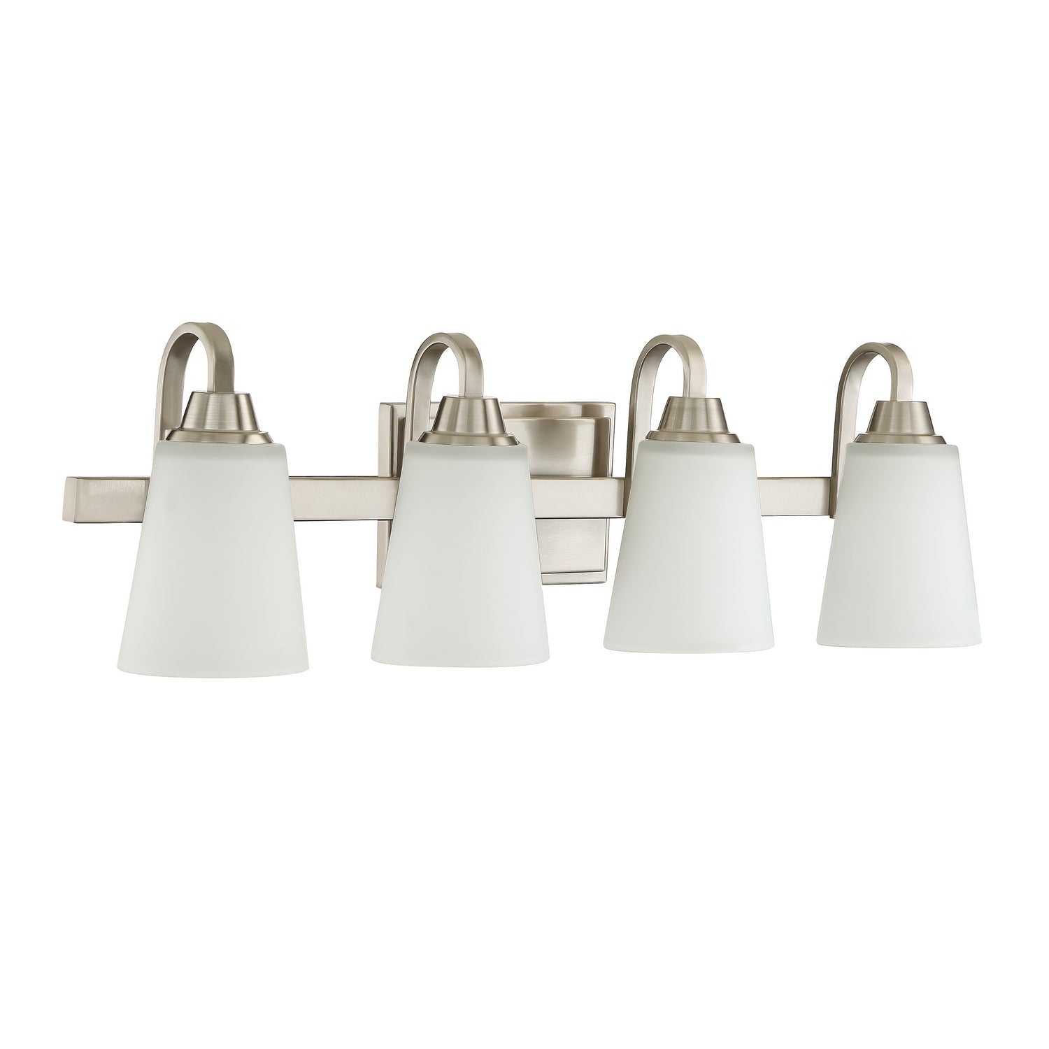 Craftmade - 41904-BNK - Four Light Vanity - Grace - Brushed Polished Nickel
