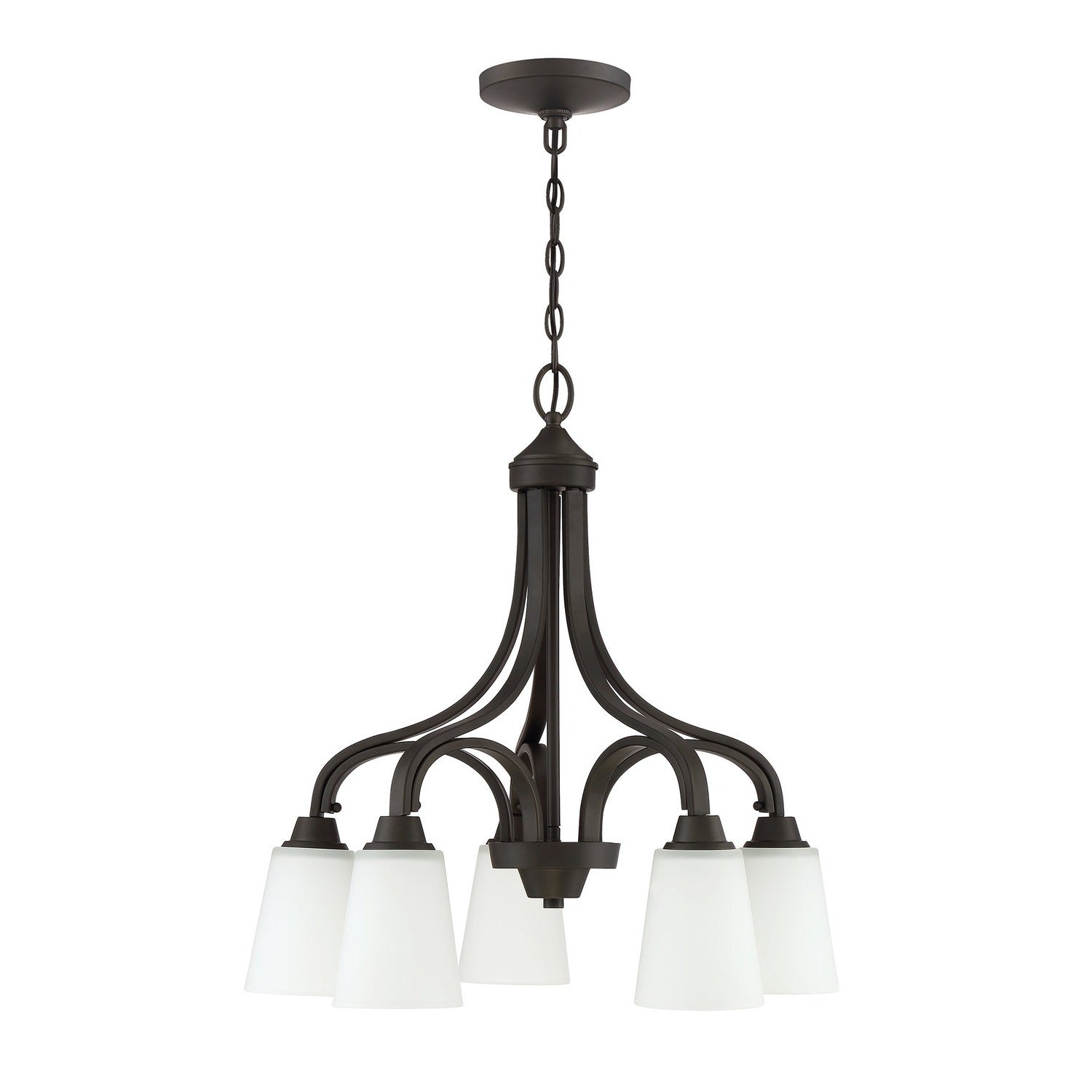 Craftmade - 41915-ESP - Five Light Chandelier - Grace - Espresso