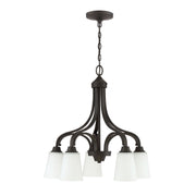 Craftmade - 41915-ESP - Five Light Chandelier - Grace - Espresso