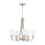 Craftmade - 41925-BNK - Five Light Chandelier - Grace - Brushed Polished Nickel