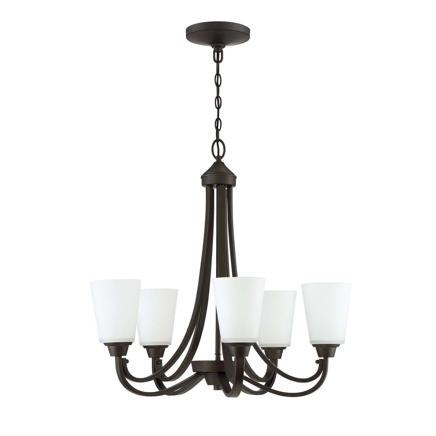 Craftmade - 41925-ESP - Five Light Chandelier - Grace - Espresso