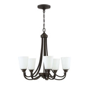 Craftmade - 41925-ESP - Five Light Chandelier - Grace - Espresso