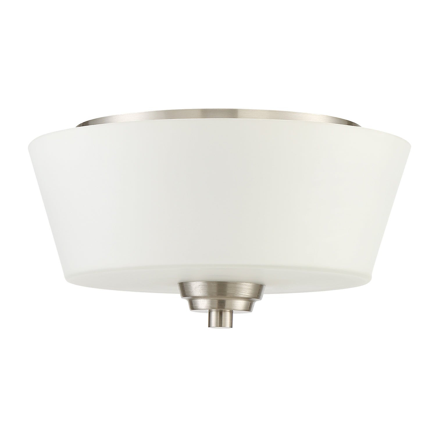 Craftmade - 41982-BNK - Two Light Flushmount - Grace - Brushed Polished Nickel