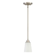 Craftmade - 41991-BNK - One Light Mini Pendant - Grace - Brushed Polished Nickel