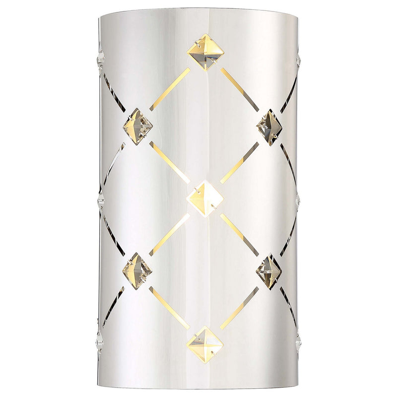 George Kovacs - P1030-077-L - LED Wall Sconce - Crowned - Chrome