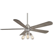 Minka Aire - F852L-BN - 56"Ceiling Fan - Alva - Brushed Nickel