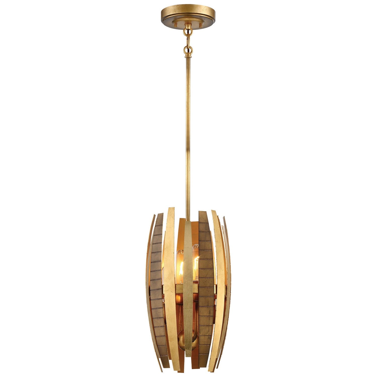 Metropolitan - N7834-659 - Four Light Mini Pendant - Manitou - Ardor Gold