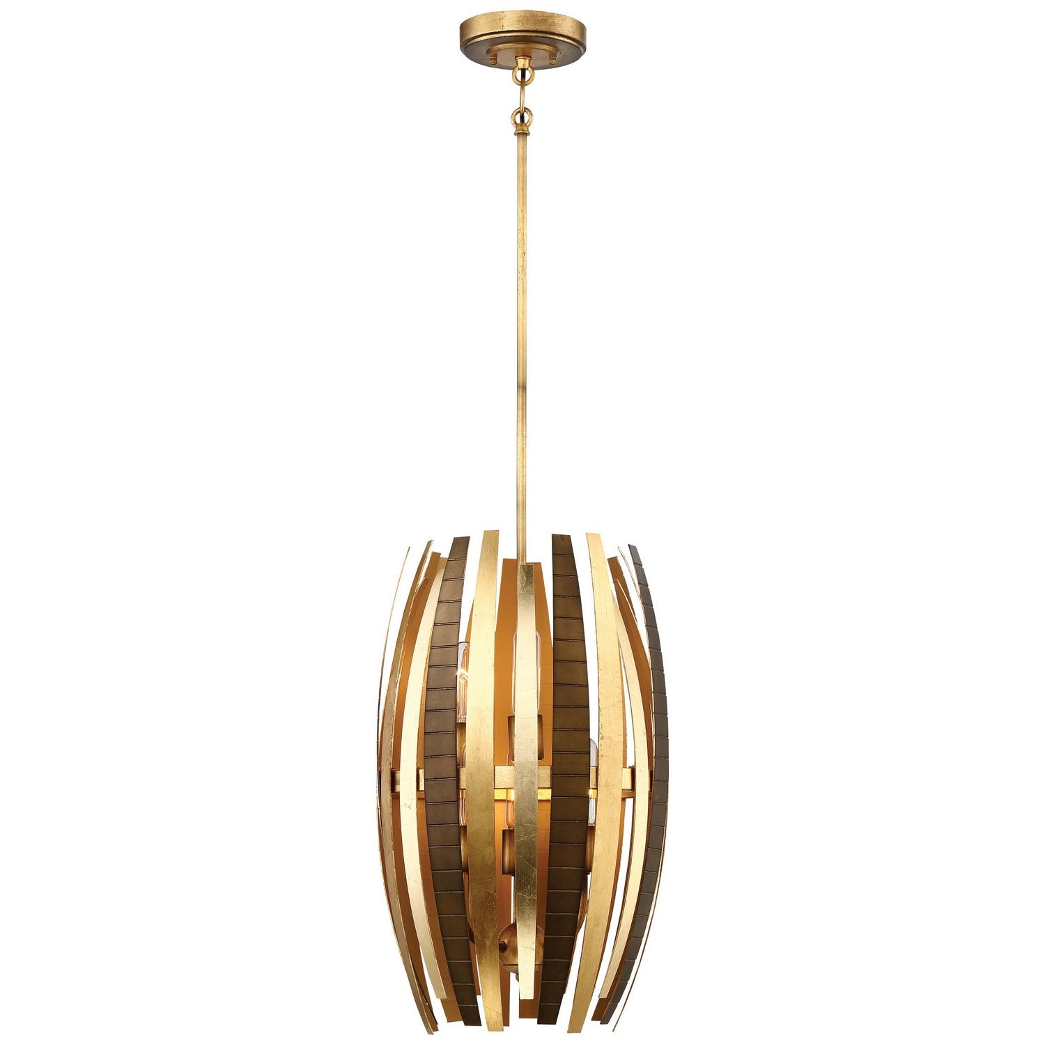 Metropolitan - N7836-659 - Six Light Pendant - Manitou - Ardor Gold