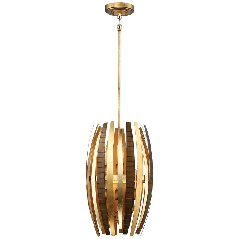 Metropolitan - N7836-659 - Six Light Pendant - Manitou - Ardor Gold