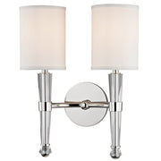 Hudson Valley - 4120-PN - Two Light Wall Sconce - Volta - Polished Nickel