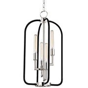 Hudson Valley - 8314-PN - Four Light Lantern - Angler - Polished Nickel