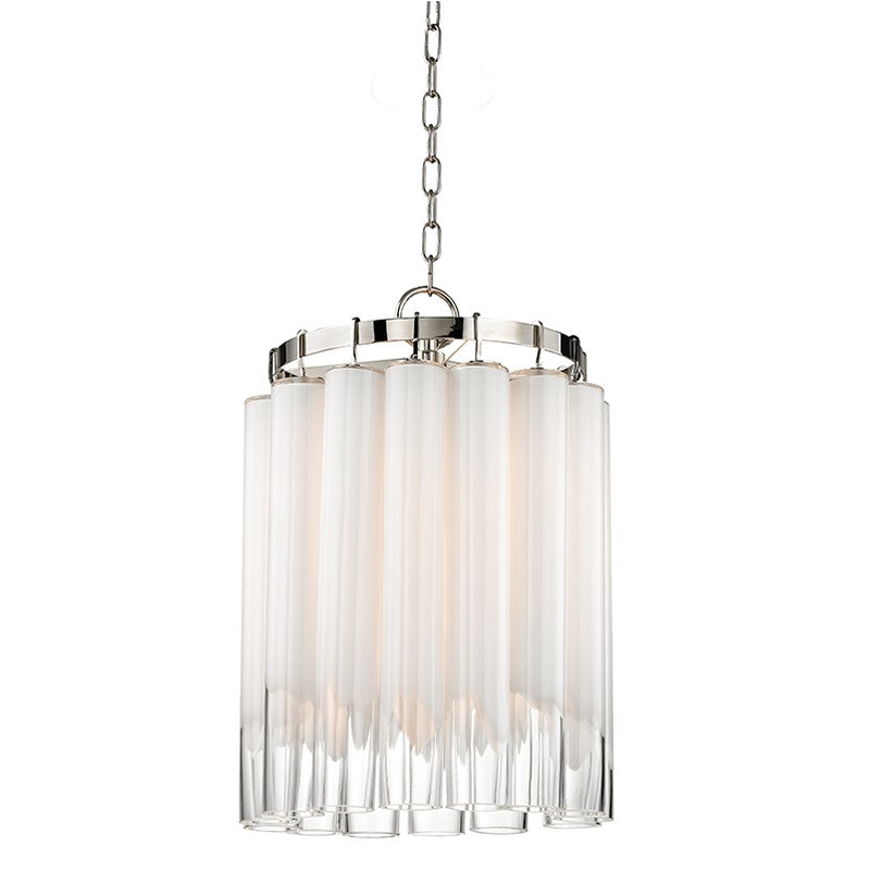 Hudson Valley - 8915-PN - Four Light Chandelier - Tyrell - Polished Nickel
