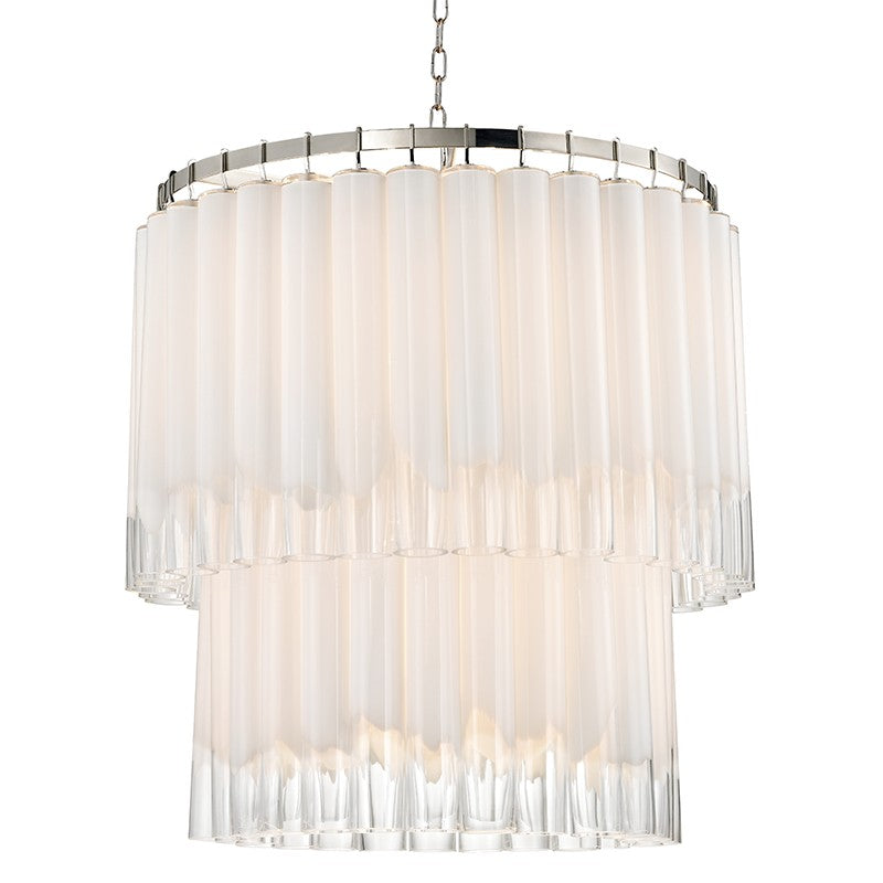 Hudson Valley - 8932-PN - 13 Light Chandelier - Tyrell - Polished Nickel