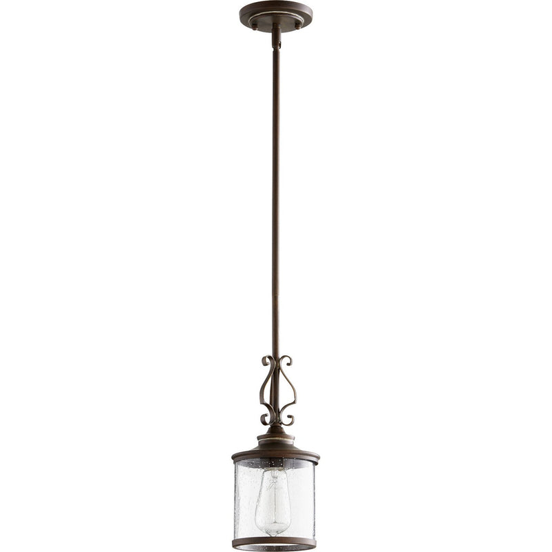 Quorum - 3073-39 - One Light Pendant - San Miguel - Vintage Copper