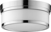 Quorum - 3509-12-62 - Two Light Ceiling Mount - Celeste - Polished Nickel