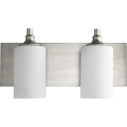 Quorum - 5009-2-65 - Two Light Vanity - Celeste - Satin Nickel