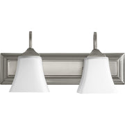 Quorum - 5104-2-65 - Two Light Vanity - 5104 Vanities - Satin Nickel