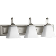 Quorum - 5104-3-65 - Three Light Vanity - 5104 Vanities - Satin Nickel