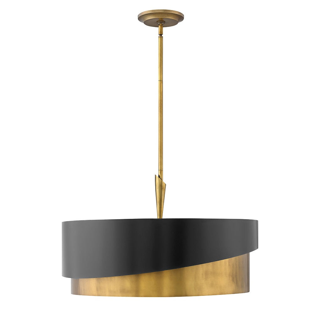 Fredrick Ramond - FR34315HBR - LED Chandelier - Gigi - Heritage Brass