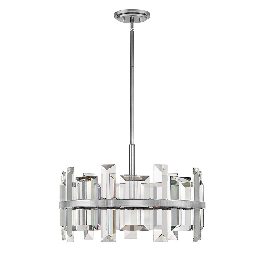 Fredrick Ramond - FR39214PNI - LED Chandelier - Odette - Polished Nickel
