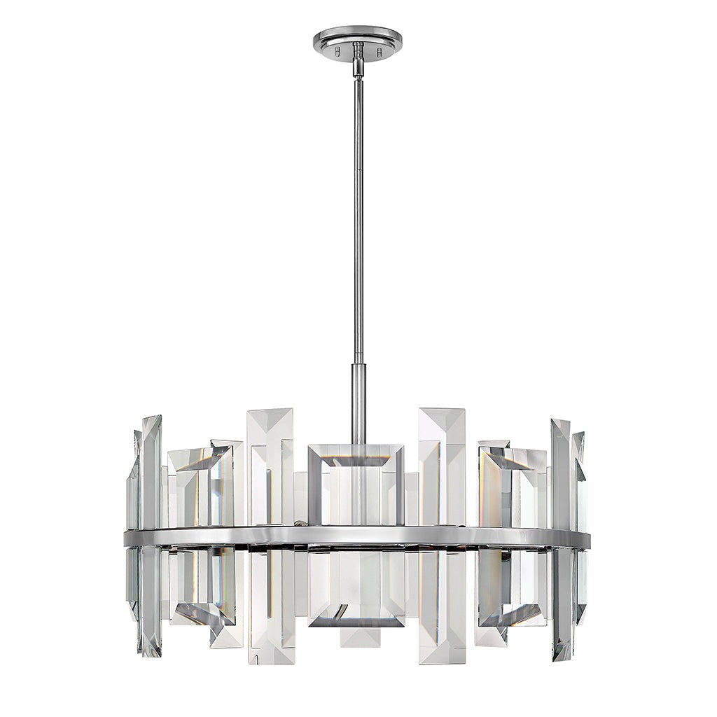Fredrick Ramond - FR39215PNI - LED Chandelier - Odette - Polished Nickel