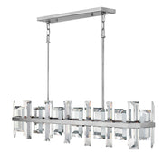 Fredrick Ramond - FR39216PNI - LED Linear Chandelier - Odette - Polished Nickel