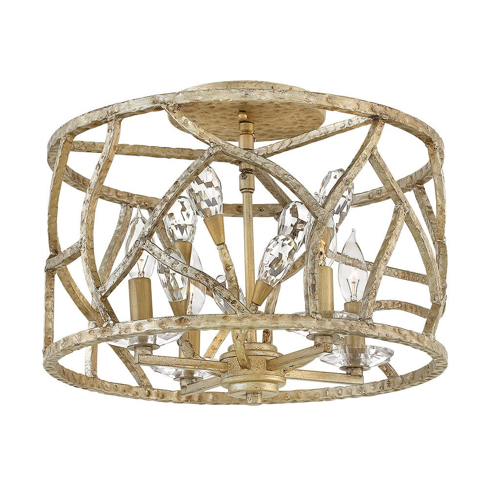 Fredrick Ramond - FR46801CPG - LED Flush Mount - Eve - Champagne Gold
