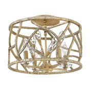 Fredrick Ramond - FR46801CPG - LED Flush Mount - Eve - Champagne Gold