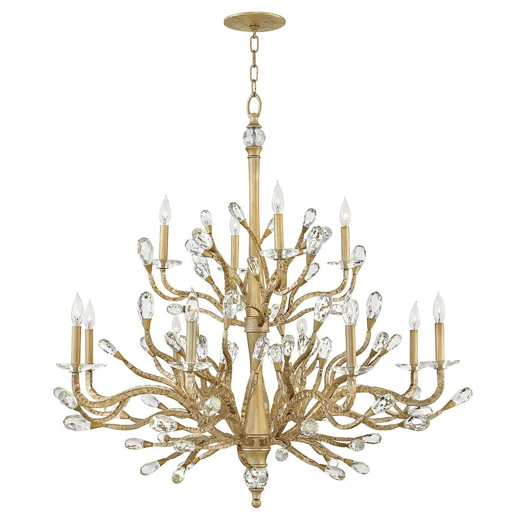 Fredrick Ramond - FR46810CPG - LED Chandelier - Eve - Champagne Gold