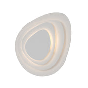 Sonneman - 2694.98 - LED Wall Sconce - Abstract Panels - Textured White