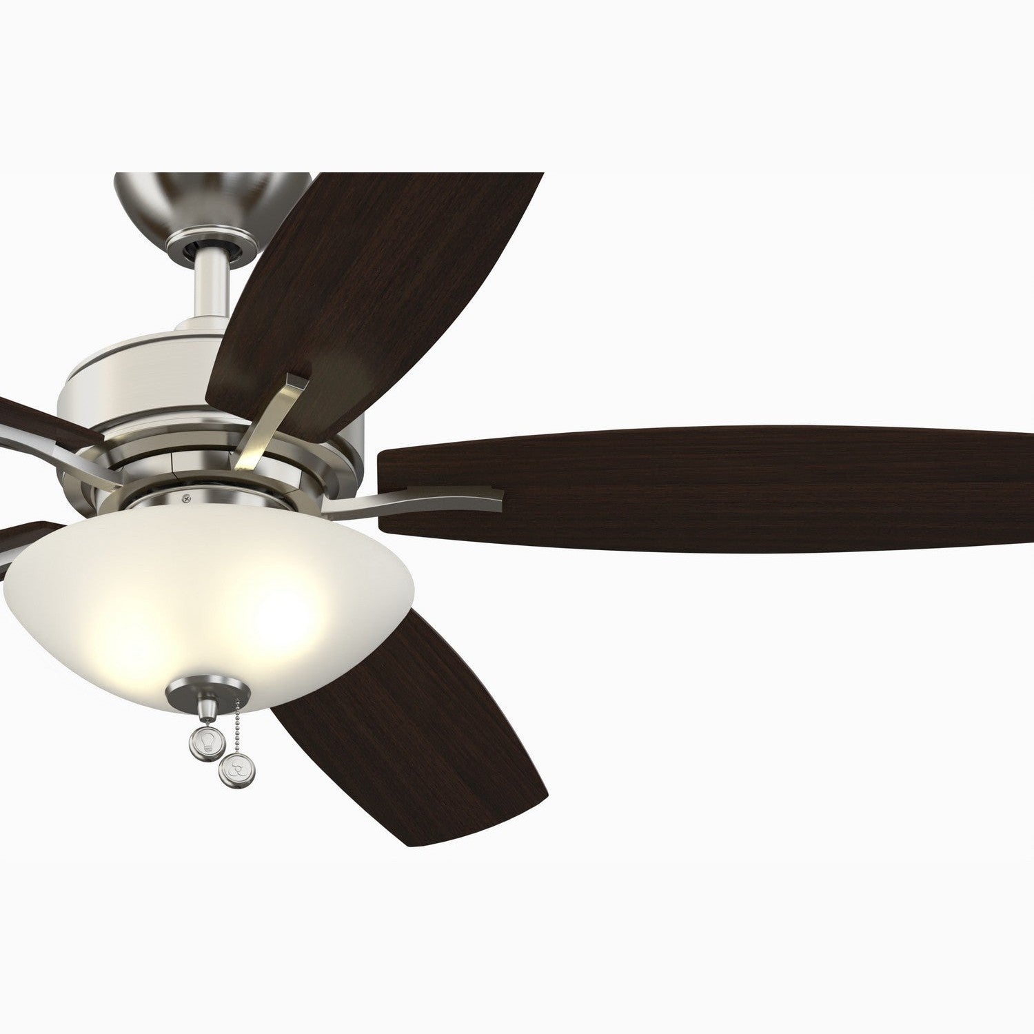 Fanimation - FP6285BBN - 52"Ceiling Fan - Aire Deluxe - Brushed Nickel
