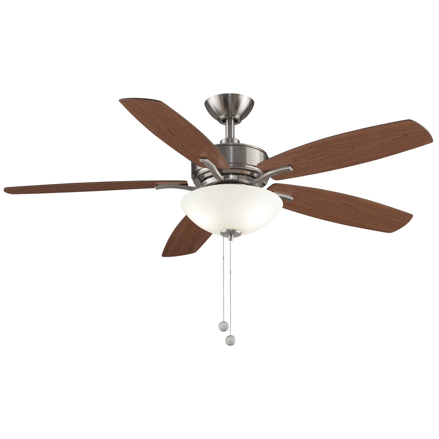 Fanimation - FP6285BBN - 52"Ceiling Fan - Aire Deluxe - Brushed Nickel