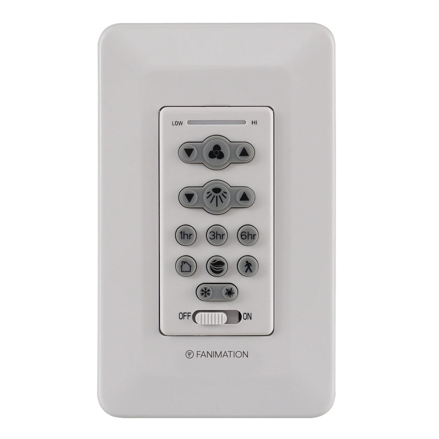 Fanimation - TW206 - Wall Control Reversing - Controls - White