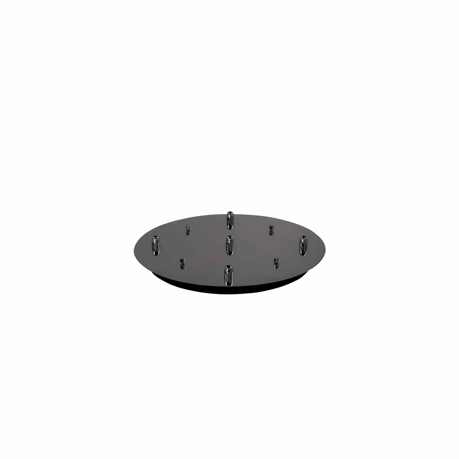 Kuzco Lighting - CNP05AC-BC - Multi-Port Canopy - Canopy - Black Chrome