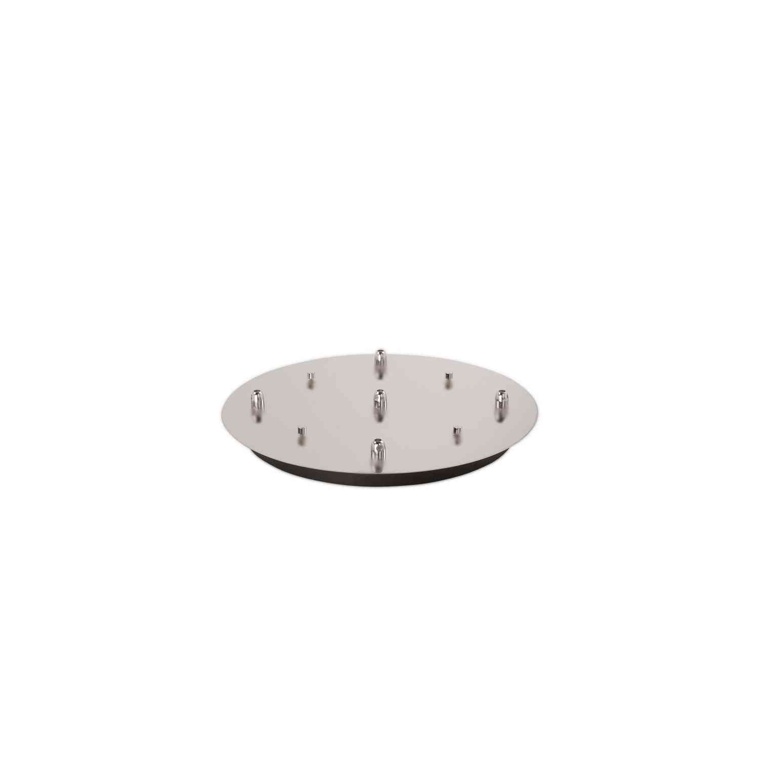 Kuzco Lighting - CNP05AC-BN - Multi-Port Canopy - Canopy - Brushed Nickel