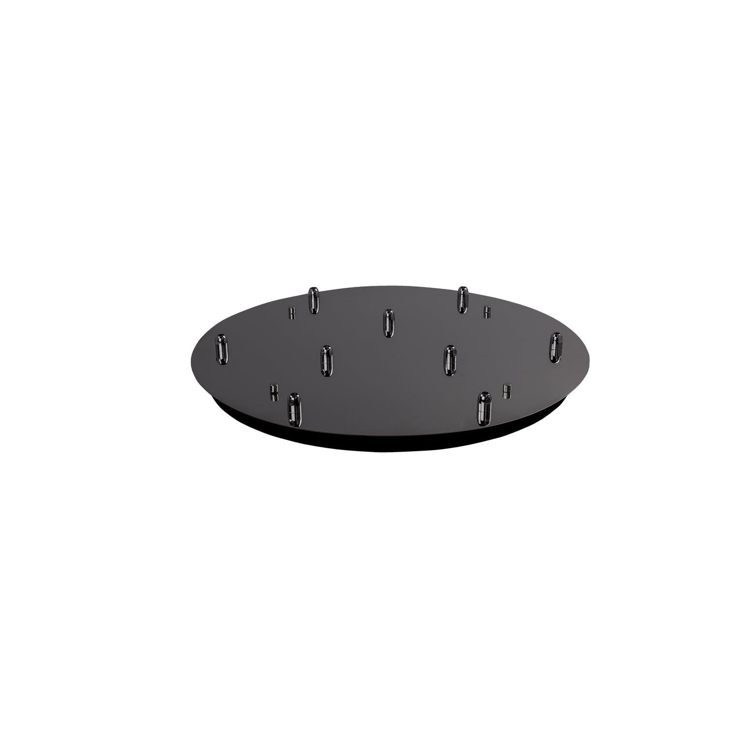 Kuzco Lighting - CNP09AC-BC - Multi-Port Canopy - Canopy - Black Chrome
