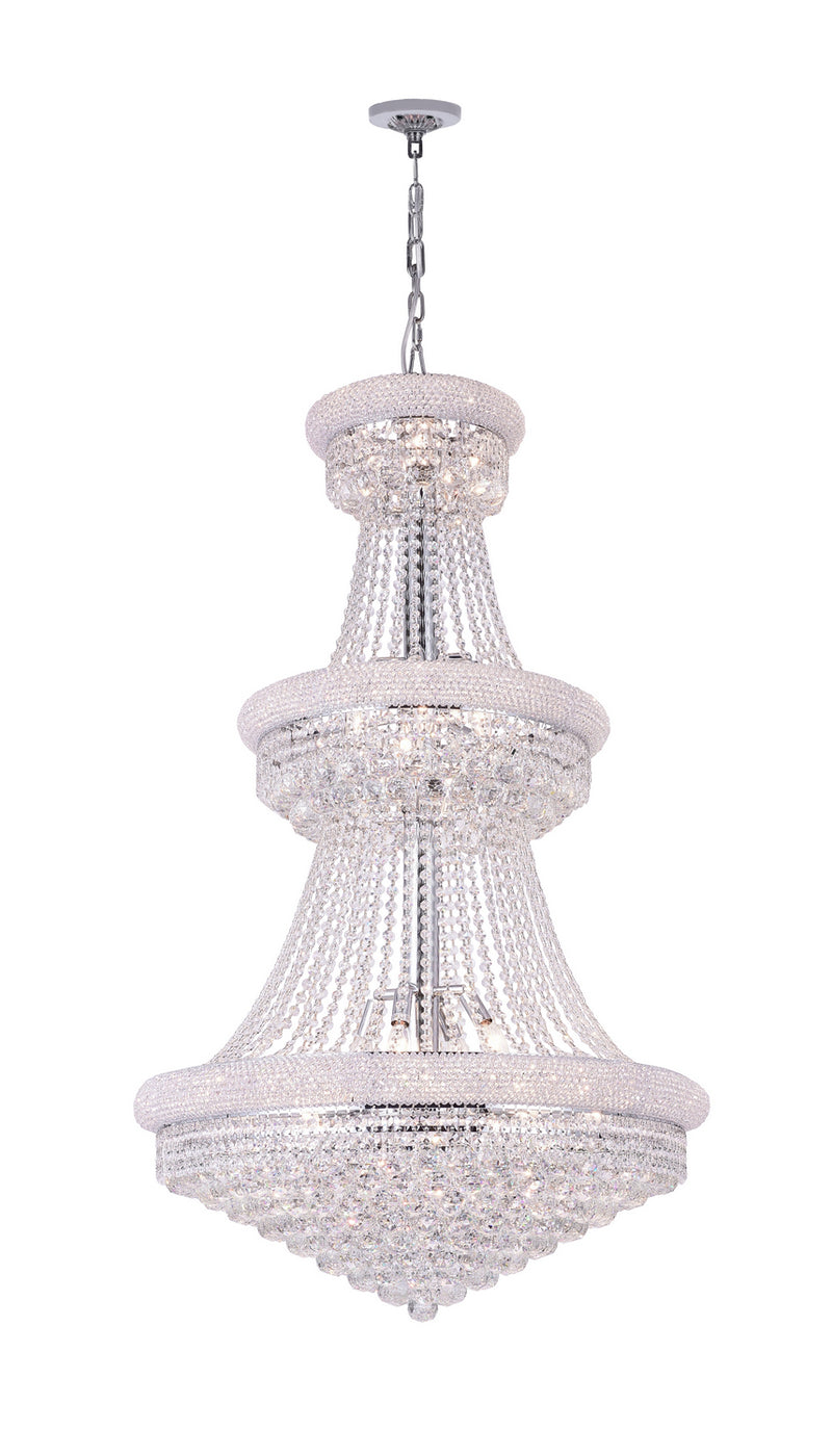 CWI Lighting - 8001P30C - 32 Light Chandelier - Empire - Chrome